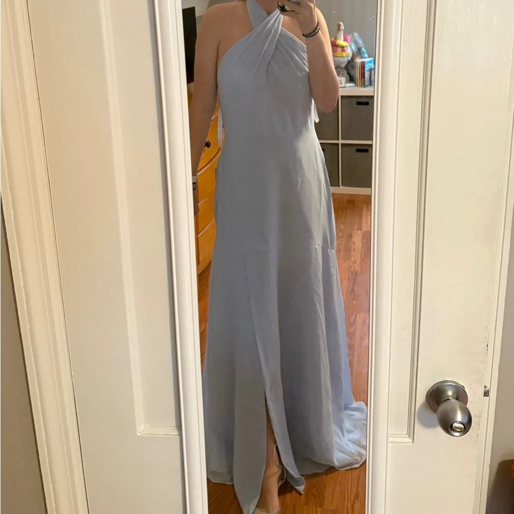 Revelry Athena periwinkle dress - Picture 3 of 4